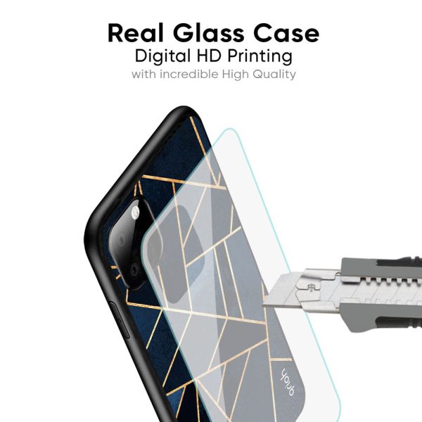 Abstract Tiles Glass Case for Redmi Note 9 Online