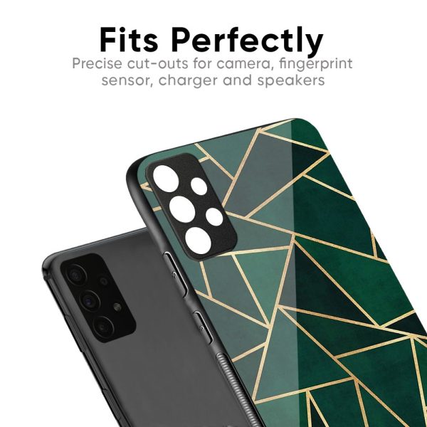 Abstract Green Glass Case For Vivo V19 Cheap