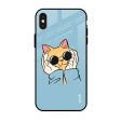 Adorable Cute Kitty Glass Case For iPhone X For Sale