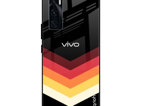 Abstract Arrow Pattern Glass Case For Vivo V20 SE Online Hot Sale