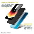 Abstract Arrow Pattern Glass Case For OnePlus 8 on Sale