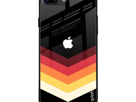 Abstract Arrow Pattern Glass Case For iPhone 8 Plus Sale