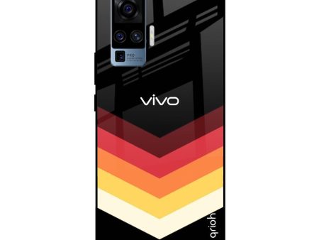 Abstract Arrow Pattern Glass Case For Vivo X50 Pro Cheap