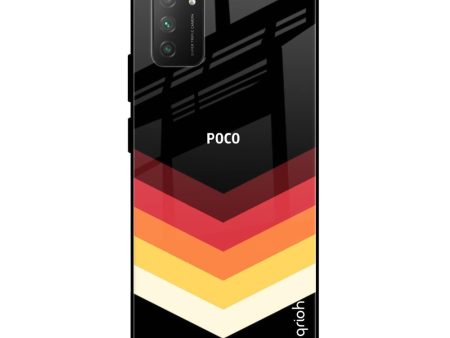 Abstract Arrow Pattern Glass Case For Poco M3 Online Hot Sale