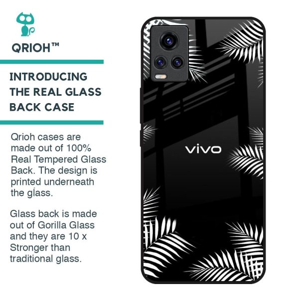 Zealand Fern Design Glass Case For Vivo V20 Online Sale