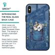 Kitty In Pocket Glass Case For iPhone X For Cheap