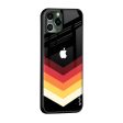 Abstract Arrow Pattern Glass Case For iPhone 11 on Sale