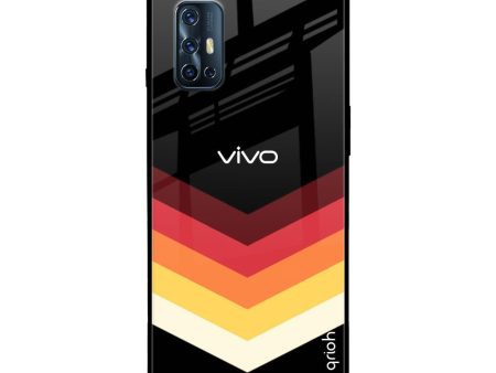 Abstract Arrow Pattern Glass Case For Vivo V19 Online