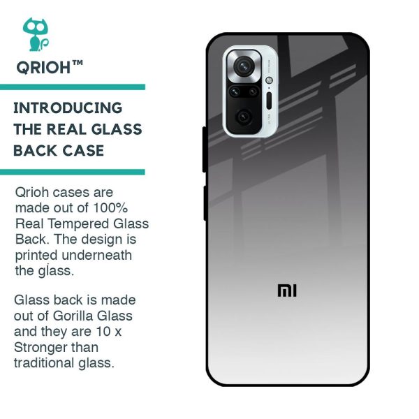 Zebra Gradient Glass Case for Redmi Note 10 Pro Max Fashion