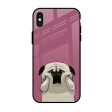 Funny Pug Face Glass Case For iPhone X Cheap