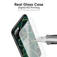 Abstract Green Glass Case For Vivo V19 Cheap