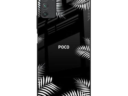 Zealand Fern Design Glass Case For Poco M3 Online Sale