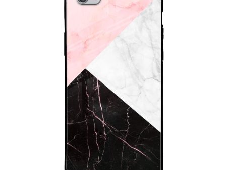 Marble Collage Art Glass Case For iPhone 6S Discount