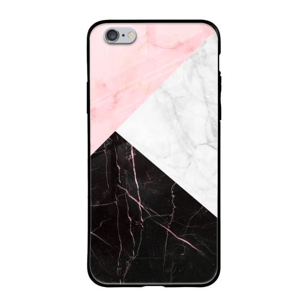 Marble Collage Art Glass Case For iPhone 6S Discount