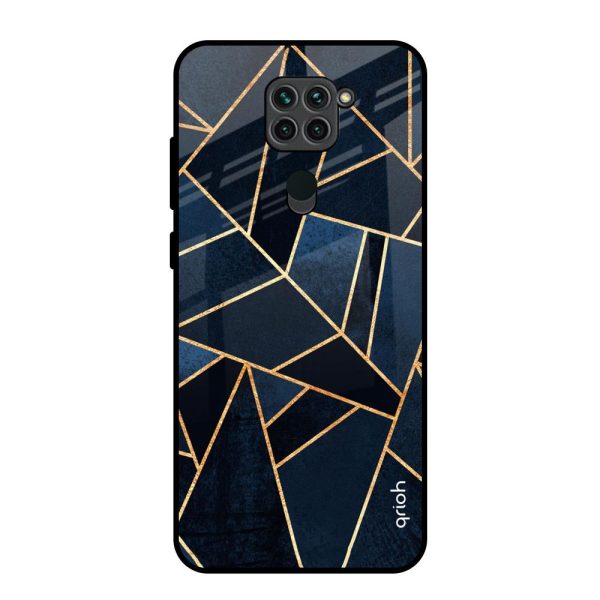 Abstract Tiles Glass Case for Redmi Note 9 Online