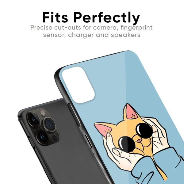 Adorable Cute Kitty Glass Case For iPhone X For Sale