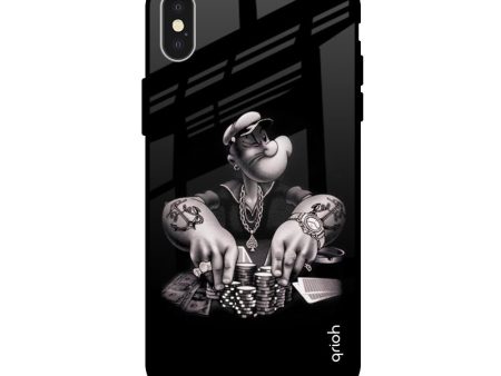 Gambling Problem Glass Case For iPhone X For Sale