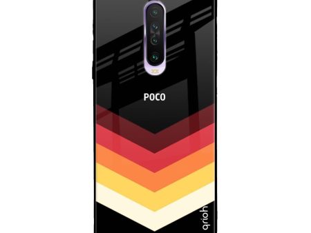 Abstract Arrow Pattern Glass Case For Poco X2 Online Sale