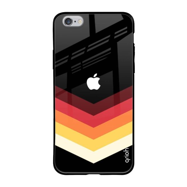 Abstract Arrow Pattern Glass Case For iPhone 6S Online now