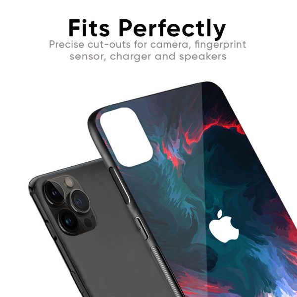 Brush Art Glass Case For iPhone X on Sale