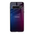 Mix Gradient Shade Glass Case For Samsung Galaxy S10 Plus on Sale