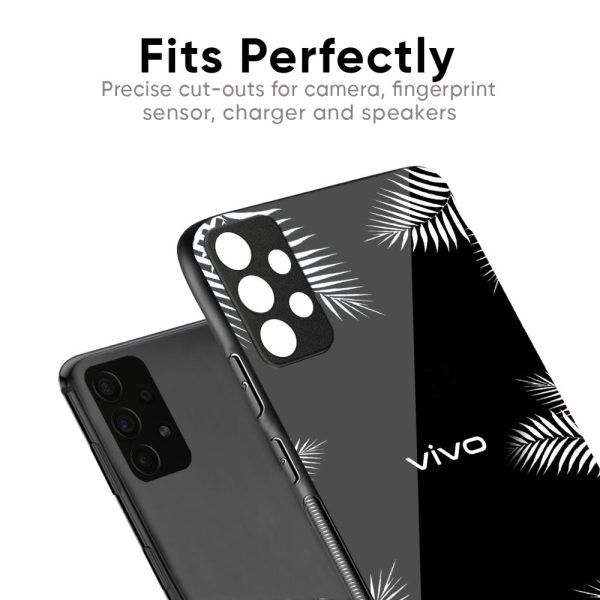 Zealand Fern Design Glass Case For Vivo V21 Online Sale