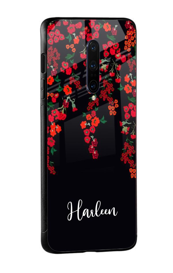 Flower Rain Custom Glass Case Online Hot Sale