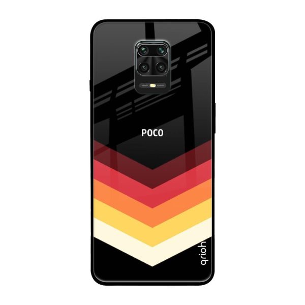 Abstract Arrow Pattern Glass Case For Poco M2 Pro Fashion