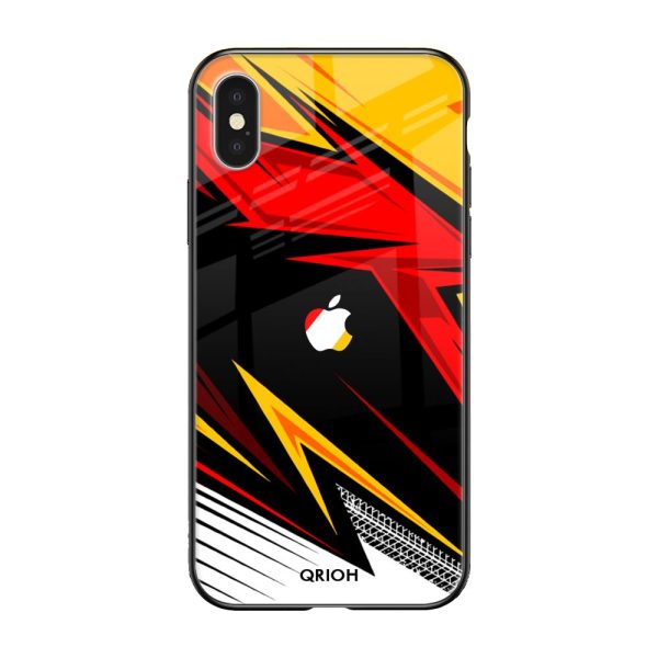 Race Jersey Pattern Glass Case For iPhone X Supply