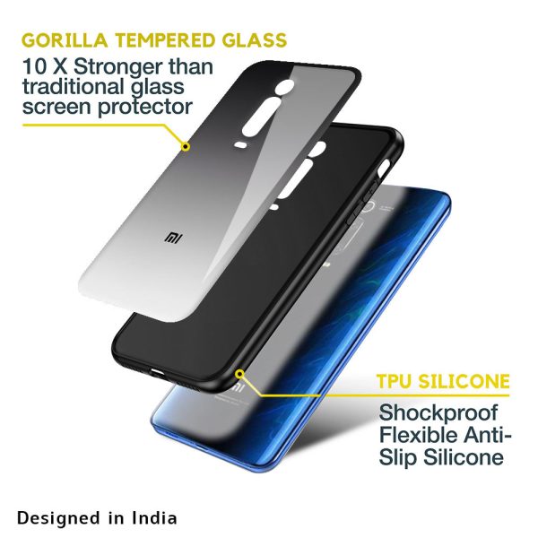 Zebra Gradient Glass Case for Redmi Note 10 Pro Max Fashion