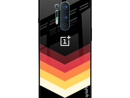 Abstract Arrow Pattern Glass Case For OnePlus 8 Pro Online