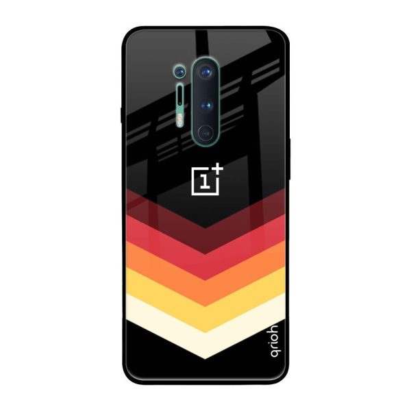 Abstract Arrow Pattern Glass Case For OnePlus 8 Pro Online