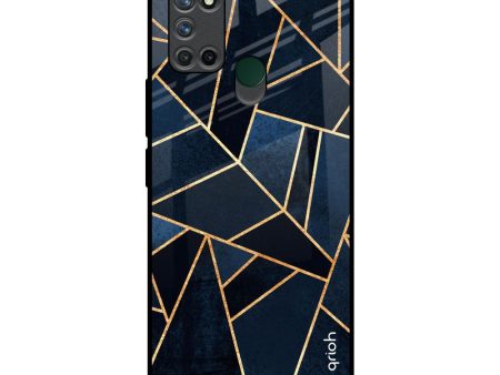 Abstract Tiles Glass Case for Realme 7i Supply