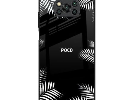 Zealand Fern Design Glass Case For Poco X3 Online