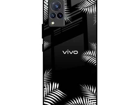 Zealand Fern Design Glass Case For Vivo V21 Online Sale