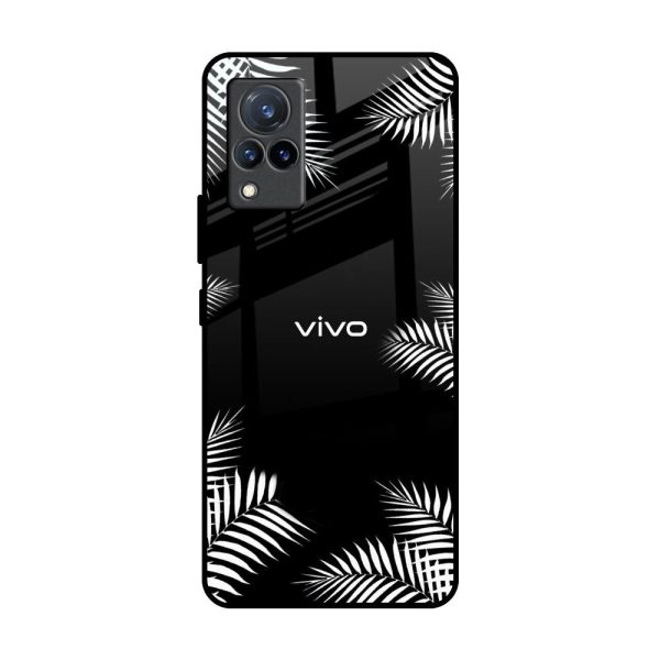 Zealand Fern Design Glass Case For Vivo V21 Online Sale