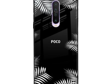 Zealand Fern Design Glass Case For Poco X2 Online