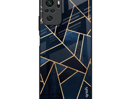 Abstract Tiles Glass Case for Redmi Note 10S Hot on Sale