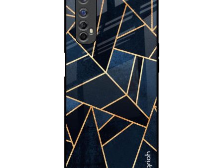 Abstract Tiles Glass Case for Realme 7 Cheap