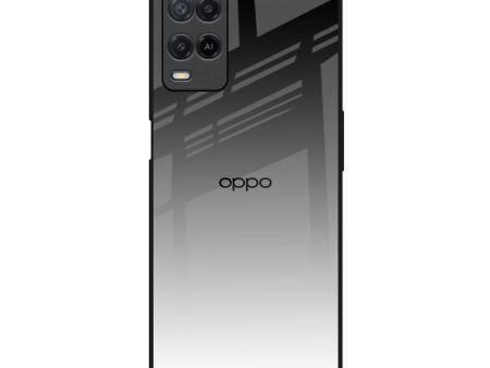 Zebra Gradient Glass Case for Oppo A54 Online Hot Sale