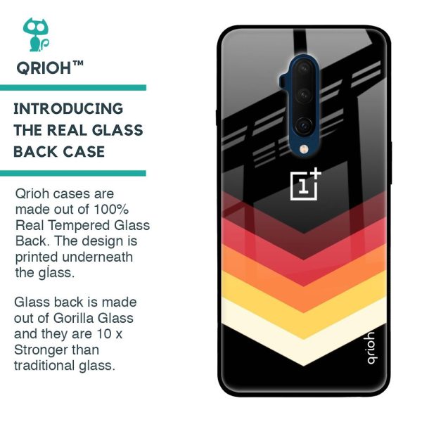 Abstract Arrow Pattern Glass Case For OnePlus 7T Pro Supply