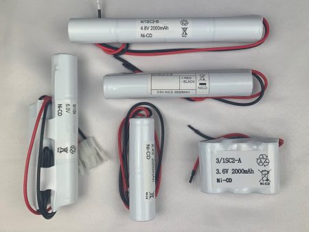 Sub C Ni-CD 1.5Ah 1.6Ah 2.0Ah 2.4v 3.6v 4.8v 6.0v Cheap