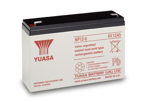 NP12-6 Yuasa 6v 12Ah Lead Acid Battery For Sale