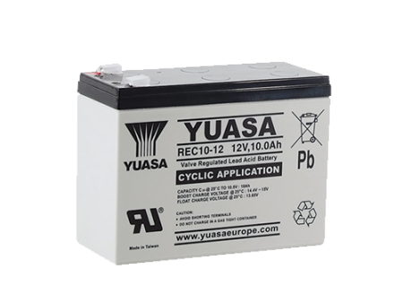 REC10-12 YUASA BATTERY 12V 10AH CYCLIC Online