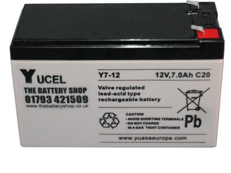 Y7-12 Yuasa U-cell 12v 7Ah Lead Acid Battery For Cheap