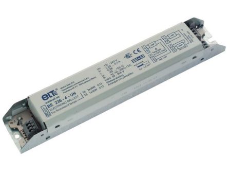 ELT BE 218-4-UN - Linear Electronic ballast  T8, 2 x 15 18W, 110-260v For Cheap