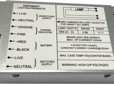 IM438 IM INTEGRATED MODULE 38W 2D 4 Cell Combi Hot on Sale