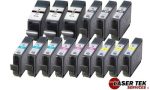 15 Pack Canon PGI-7 PGI-9 Compatible Ink Cartridge | Laser Tek Services Online Hot Sale