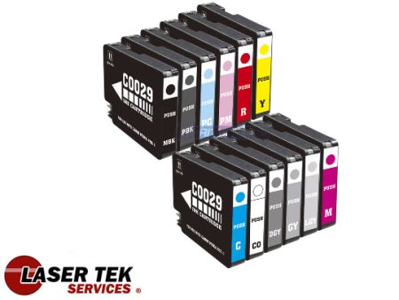 12 Pack Canon PGI29 PGI-29 High Yield Compatible Ink Cartridge | Laser Tek Services Hot on Sale