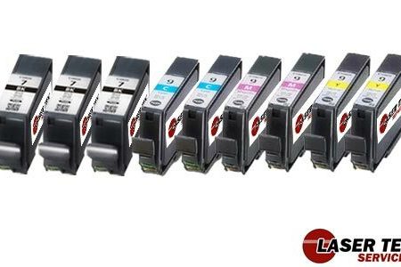 9 Pack Canon PGI-7 PGI-9 Compatible Ink Cartridge | Laser Tek Services Supply